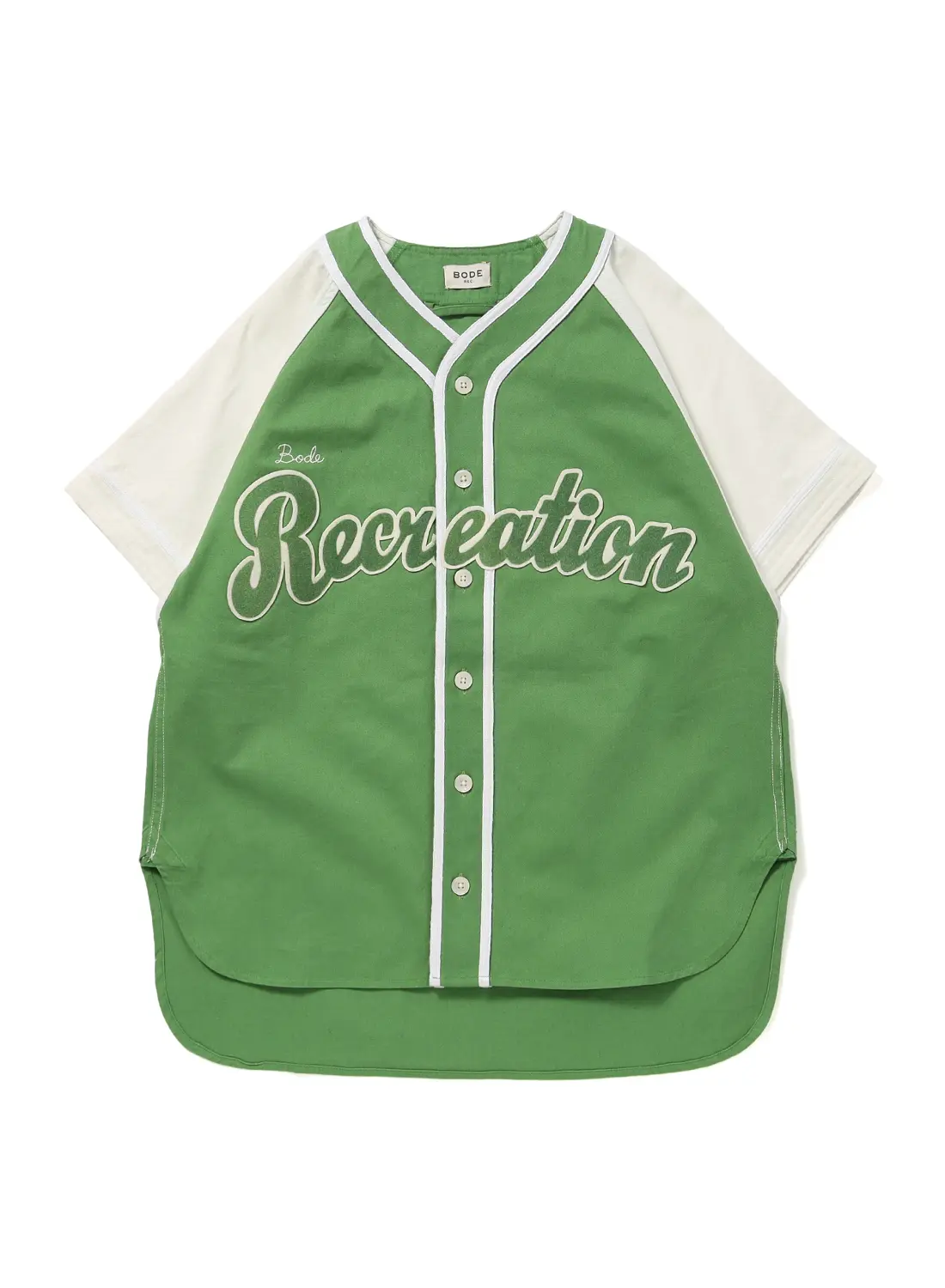 BODE（ボーディ）BASEBALL SHIRT（ベースボールシャツ）コットン