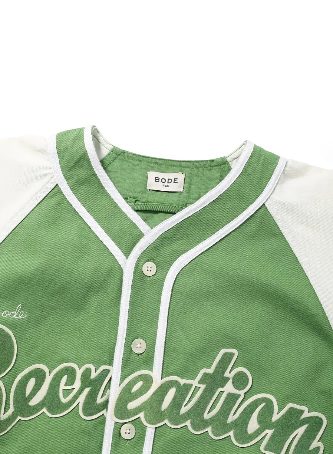 BODE（ボーディ）BASEBALL SHIRT（ベースボールシャツ）コットン