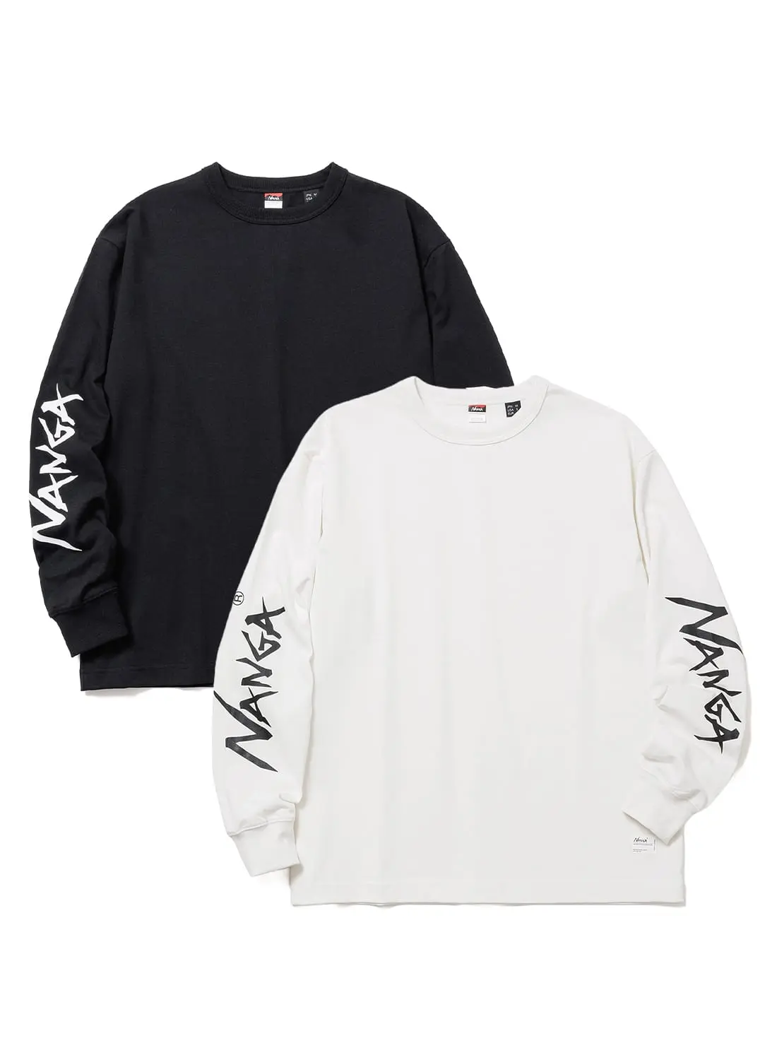 NANGA（ナンガ）ECO HYBRID SLV LOGO L/S TEE（エコハイブリッド