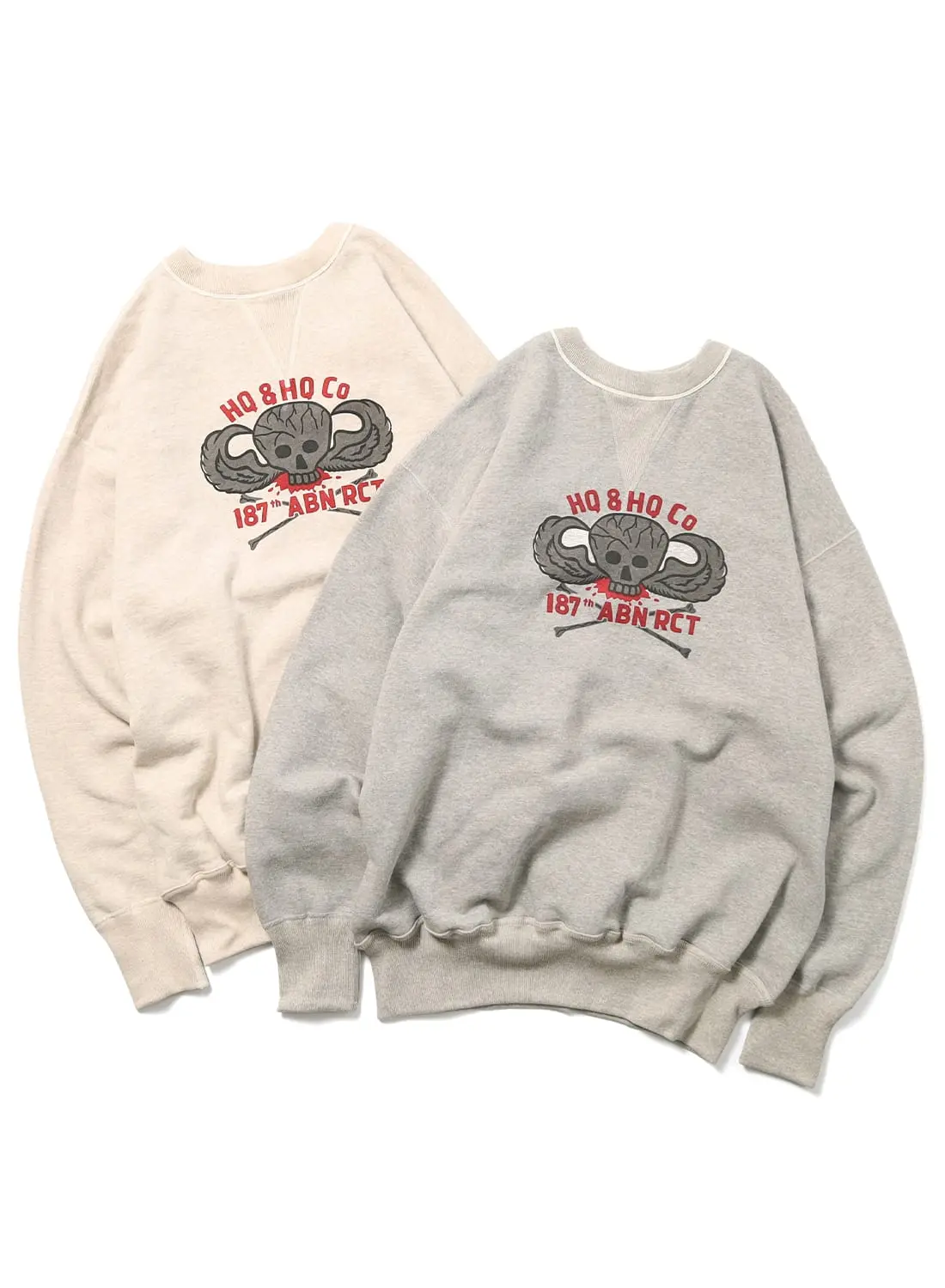 ウエアハウス U.S. NAVY スウェット サイズL(40〜42) 白系 WAREHOUSE(ウエアハウス)Lot 401 SWEAT SHIRT HQ & HQ CO