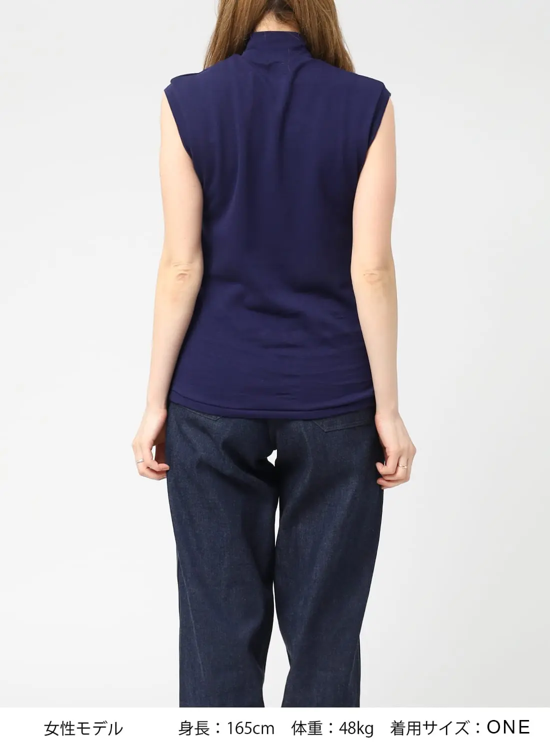ANATOMICA(アナトミカ)MOCK NECK TEE SLEEVELESS(モックネック