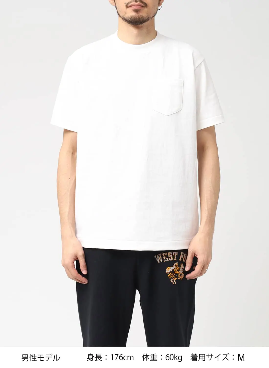 たみ ホワイト ブラック L 2枚 新品 ANATOMICA ポケットT アナトミカ ポケT ポケTEE 半袖 Tシャツ 白T 無地 カットソー