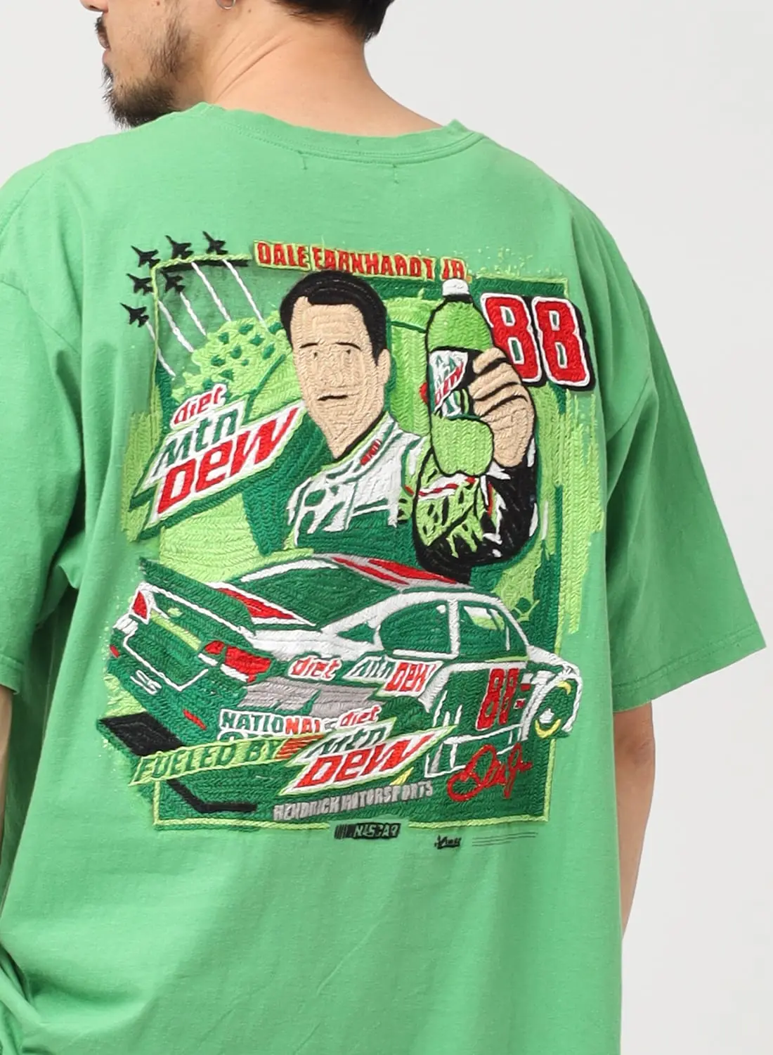 REWORK HAND EMBROIDERY TEE|リワーク ハンド エンブロイダリーティー