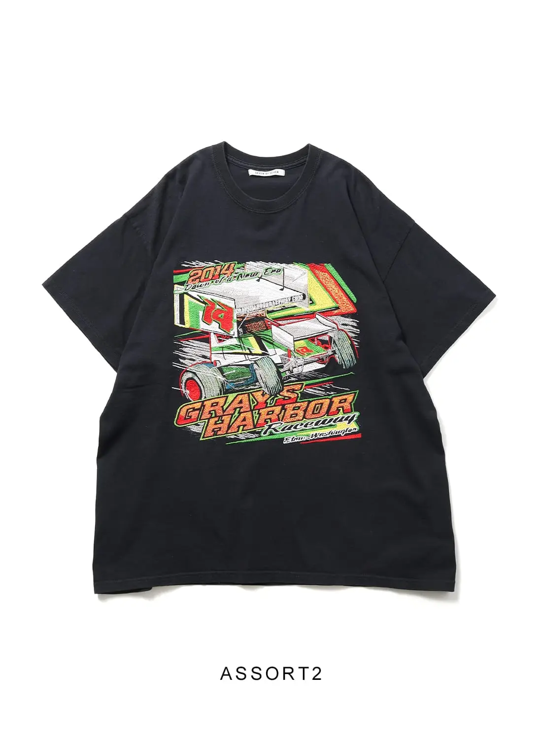 REWORK HAND EMBROIDERY TEE|リワーク ハンド エンブロイダリーティー