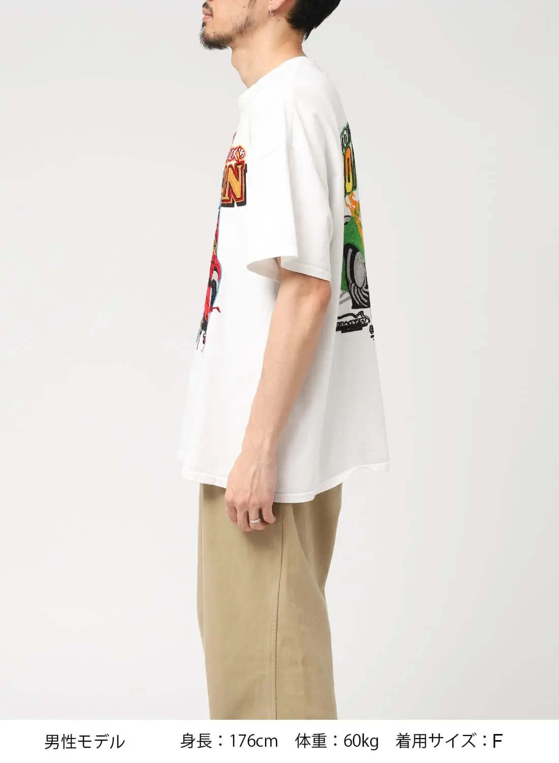 SEVEN BY SEVEN（セブンバイセブン）REWORK HAND EMBROIDERY TEE