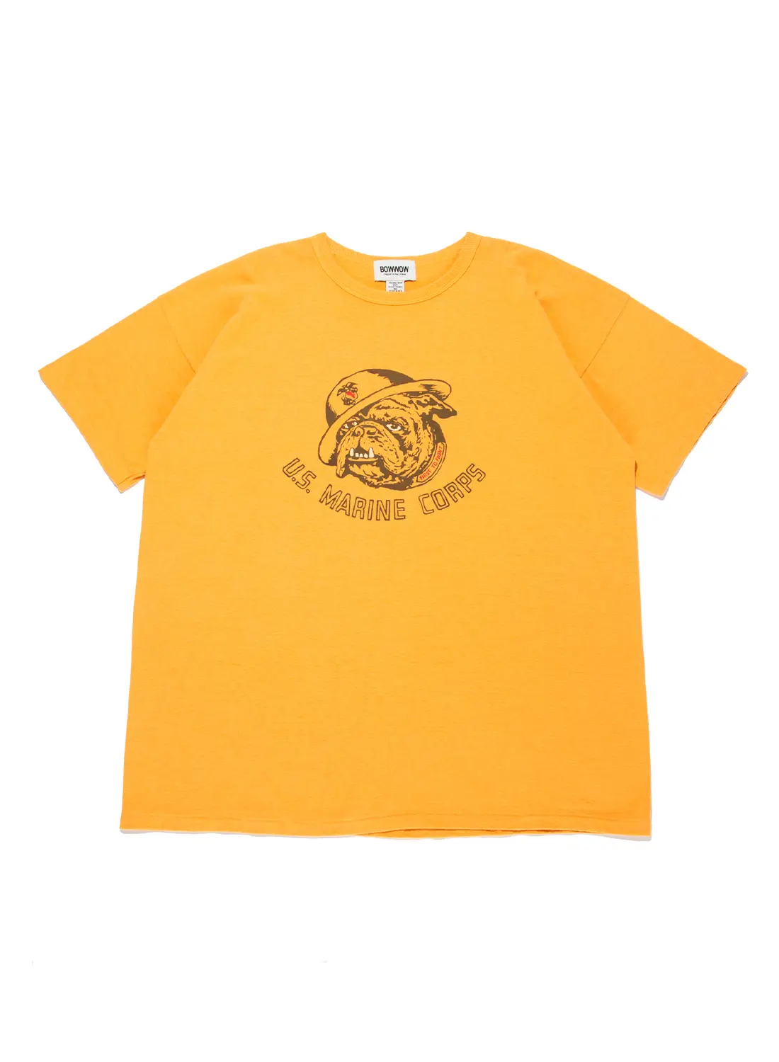 BOW WOW（バウワウ）USMC BULLDOG 8812 TEE（USMC ブルドッグ