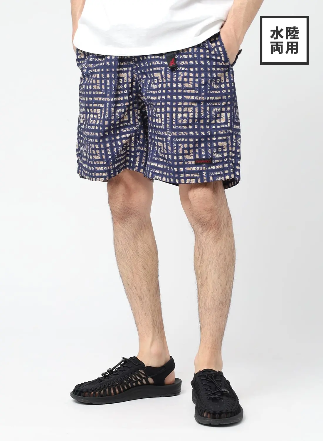 よし Santaku ナイロンバギーショーツ・ナイロンシャツセット よし