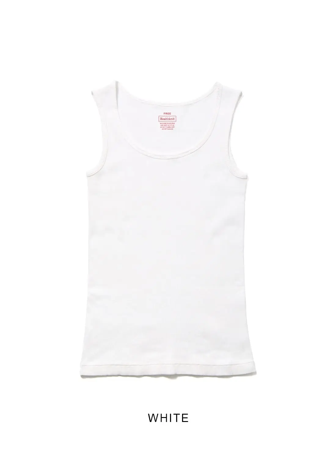 Healthknit(ヘルスニット)/Tubular Rib Tanktop(チューブラー Healthknit(ヘルスニット)/Tubular Rib Tanktop(チューブラー