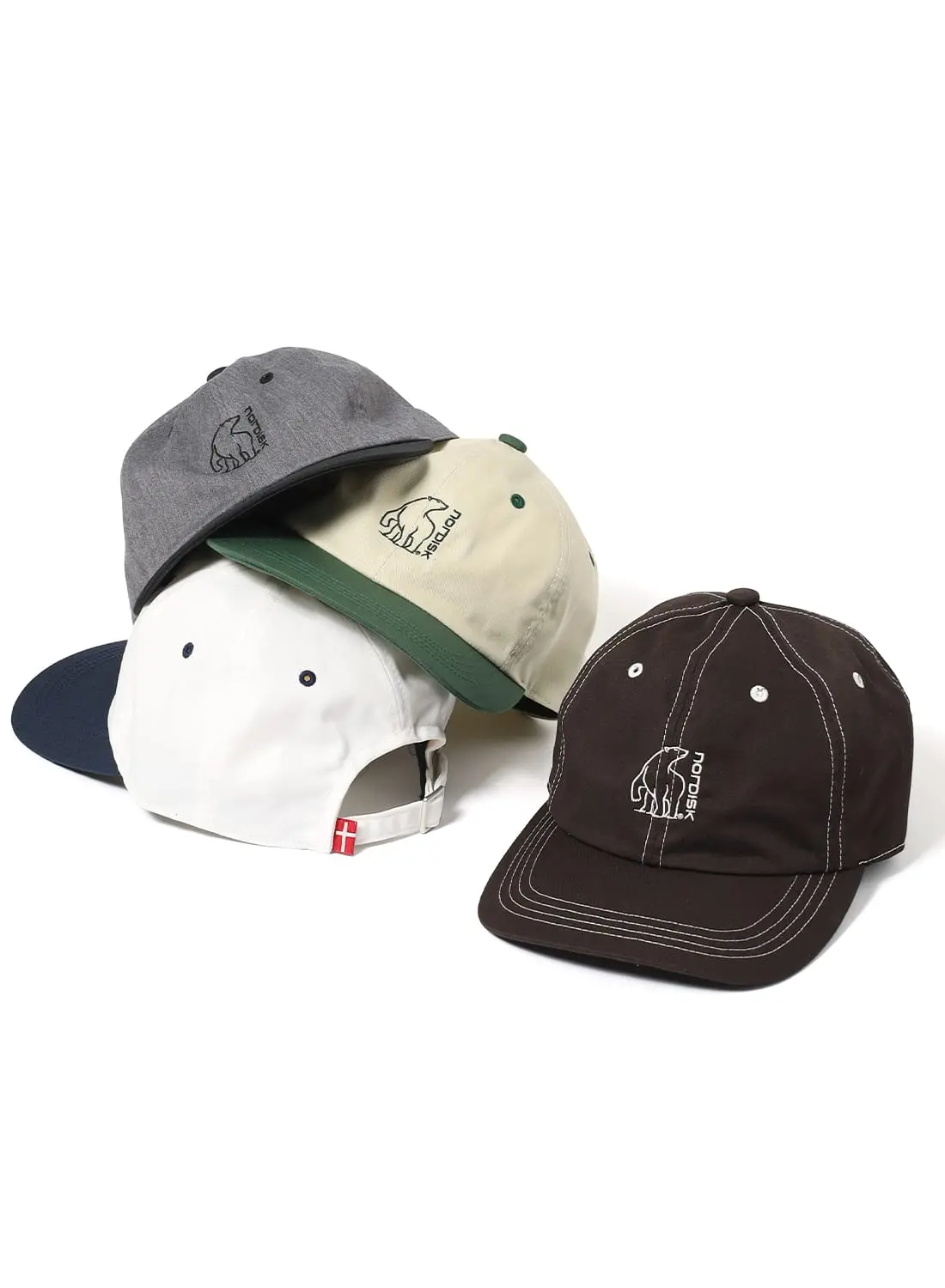 【NORDISK】 [Bimate] Graphic Logo Ball Cap /追跡付 Adventures With Purpose - SEARCH TEAM 3D EMBROIDERED HATS