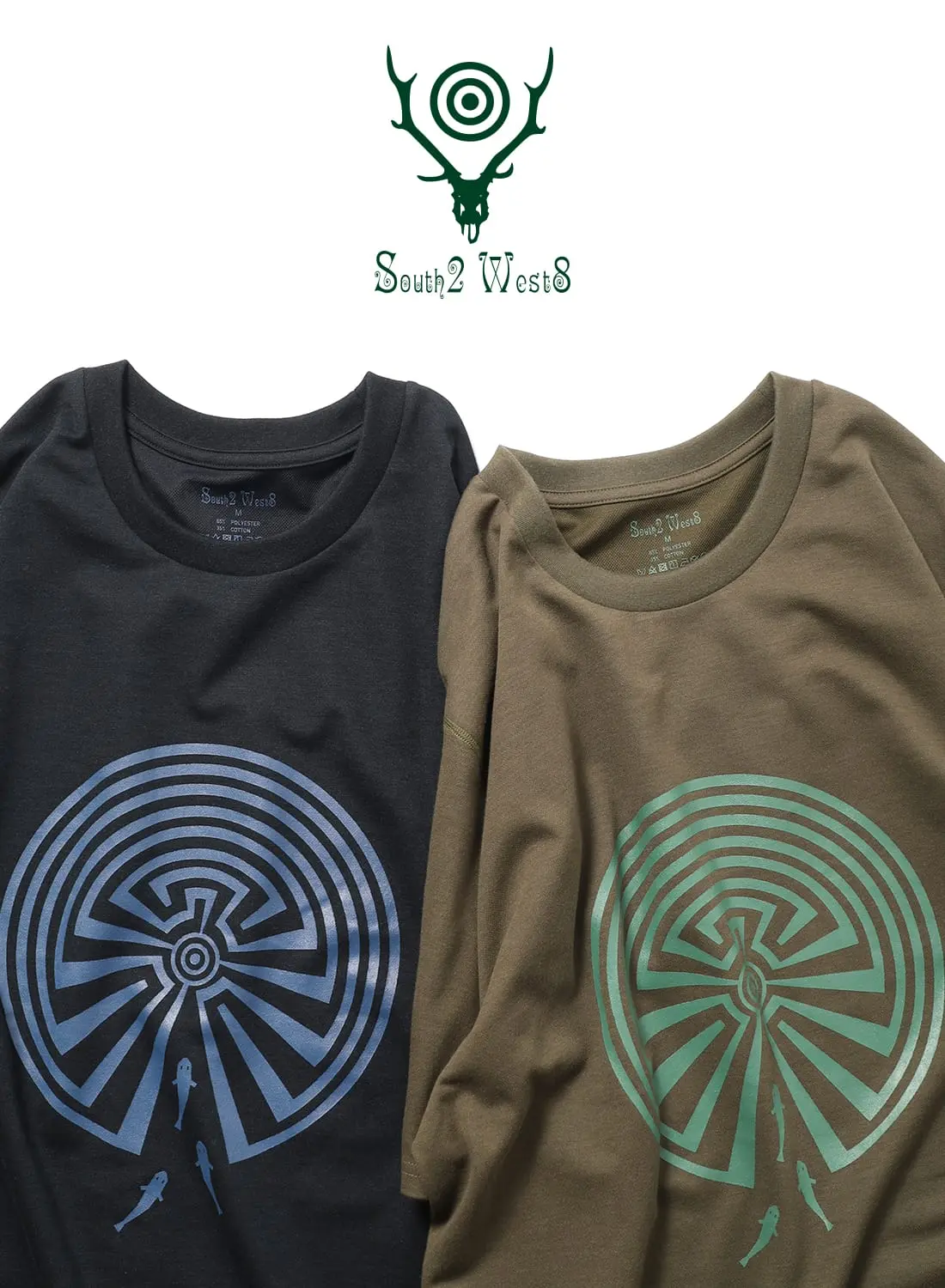 【新品・未使用】 South2 West8 ショートスリーブクルーネックTシャツ South2 West8（サウスツー ウエストエイト）S/S Crew Neck Tee