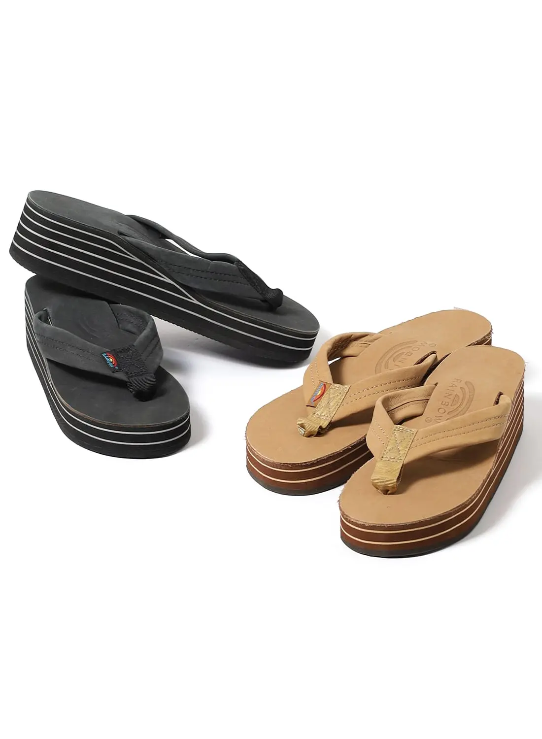 RAINBOW SANDALS(レインボーサンダル)/SIX LAYER WEDGE(シックス
