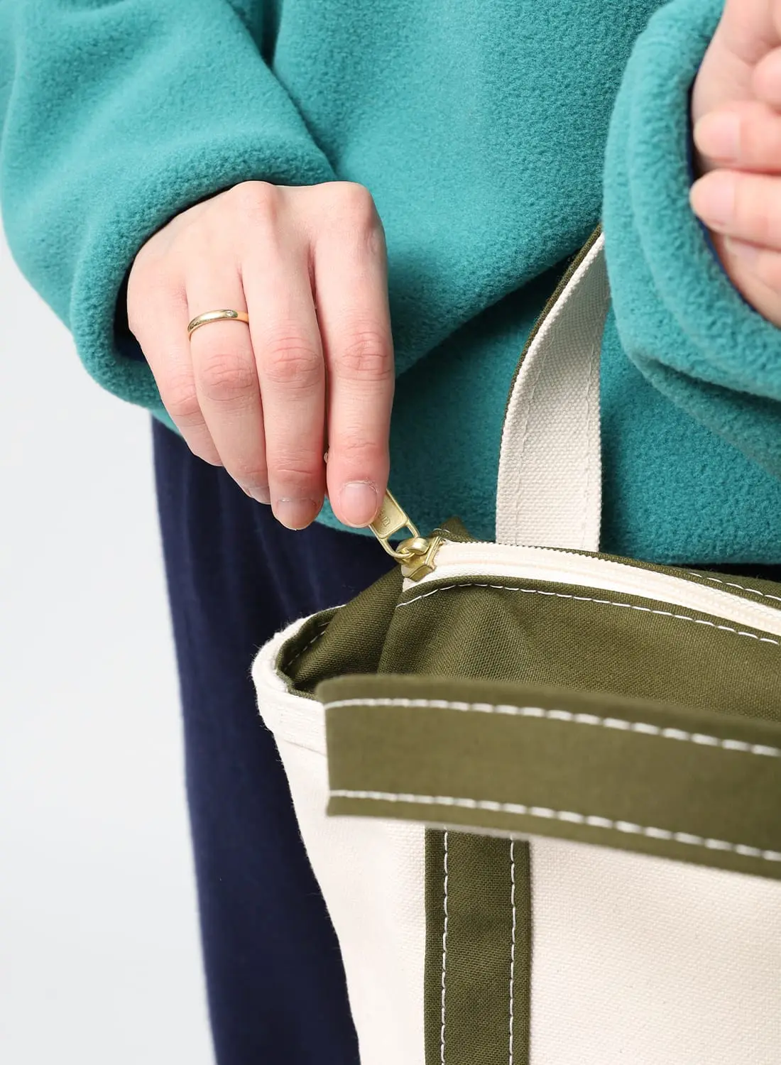 エルエルビーン　small tote スモールトート　グリーン　ヴィンテージ My L.L.Bean” - L.L.Bean 