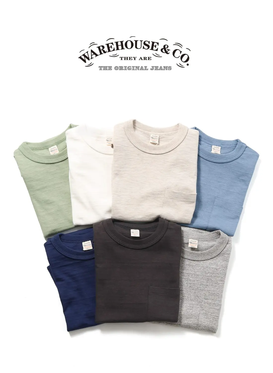 ウェアハウス4601 ２枚セット WAREHOUSE（ウエアハウス） Lot 4601 ポケットT Tシャツ 半袖
