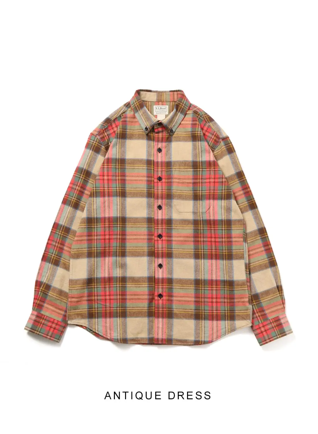 10%OFFクーポン対象】SCOTCH PLAID FLANNEL I SHIRT LONG SLEEVE PLAID