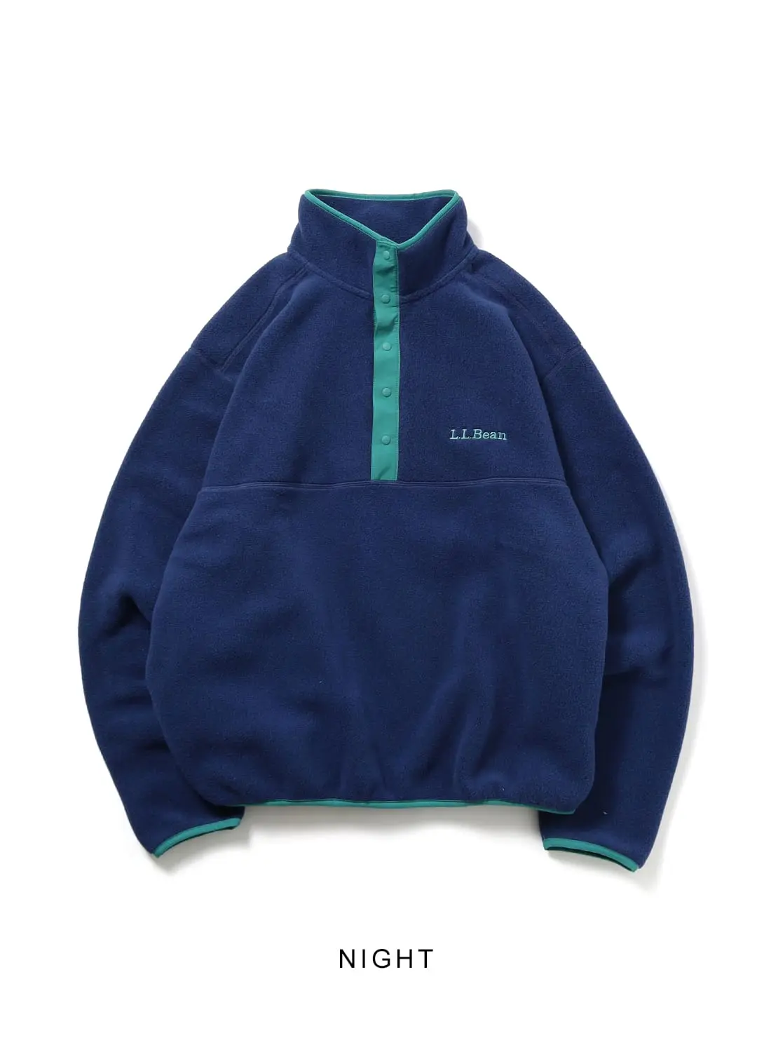 BEAN'S CLASSIC SNAP FLEECE II PULLOVER ADULTS|ビーンズ
