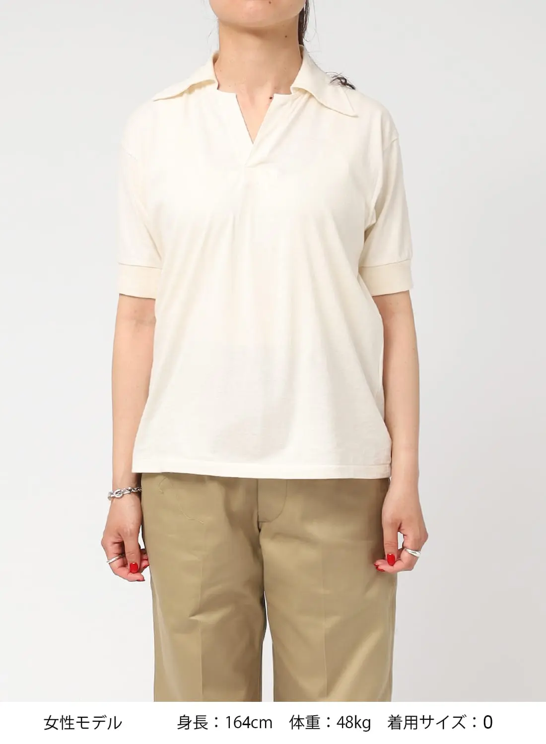 ANATOMICA（アナトミカ）SKIPPER POLO（スキッパーポロ）25SS