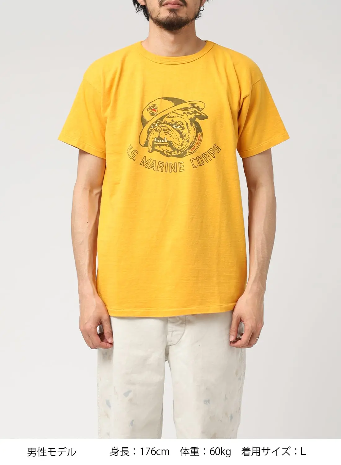BOW WOW（バウワウ）USMC BULLDOG 8812 TEE（USMC ブルドッグ