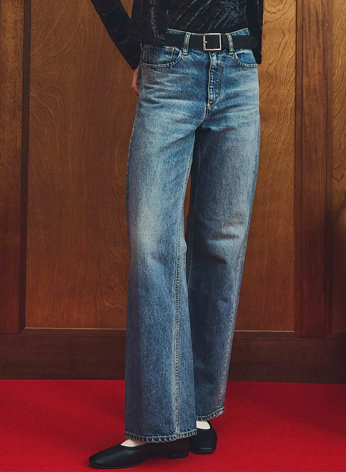 【新品未使用】CINCH オブラダ　ミレニアムジーンズ白 CINCH オブラダ ミレニアムジーンズ白 Oblada(オブラダ