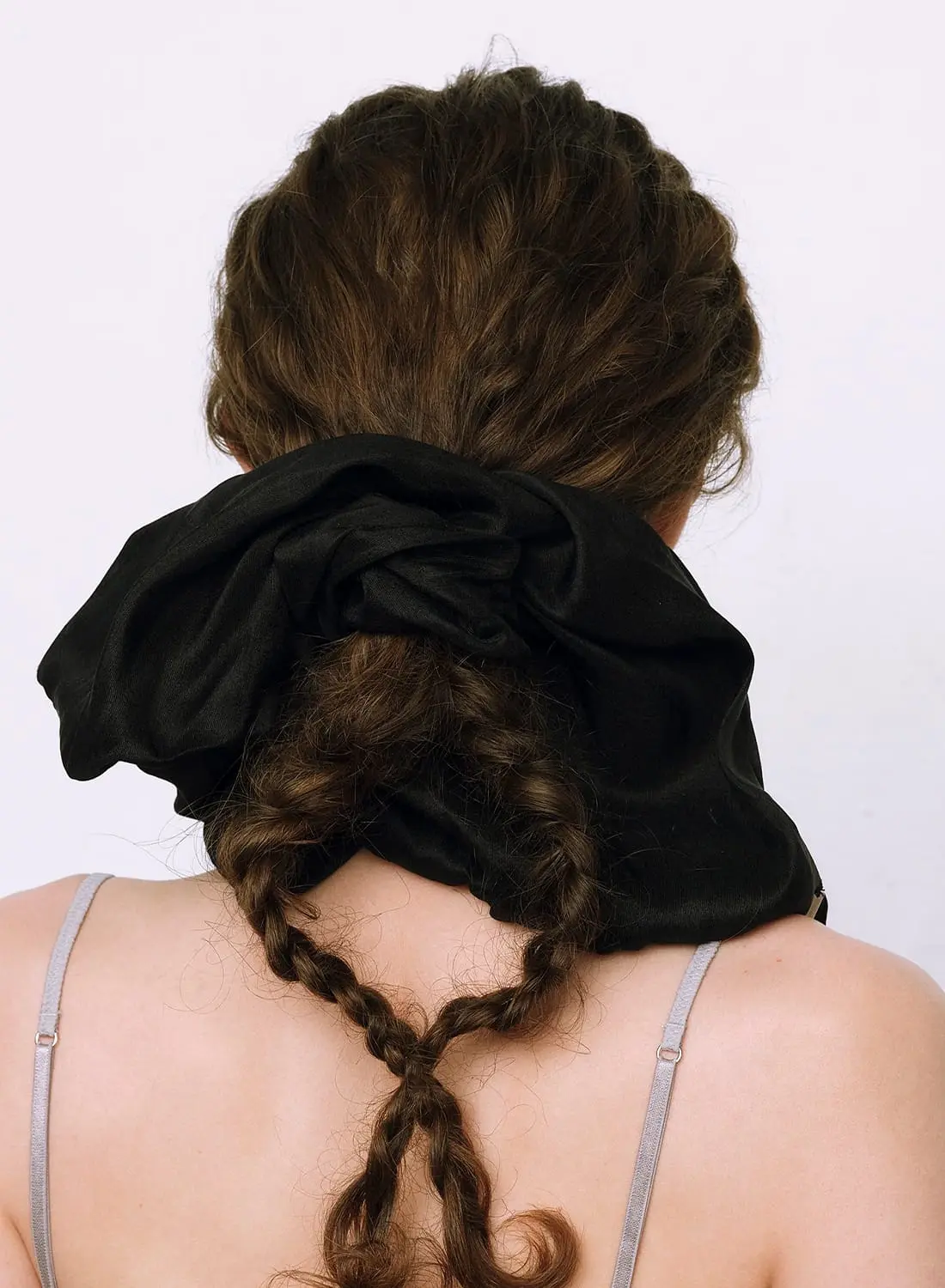 heyep｜Silk Square Large Scrunchie（ヘアアクセサリー）｜CODE