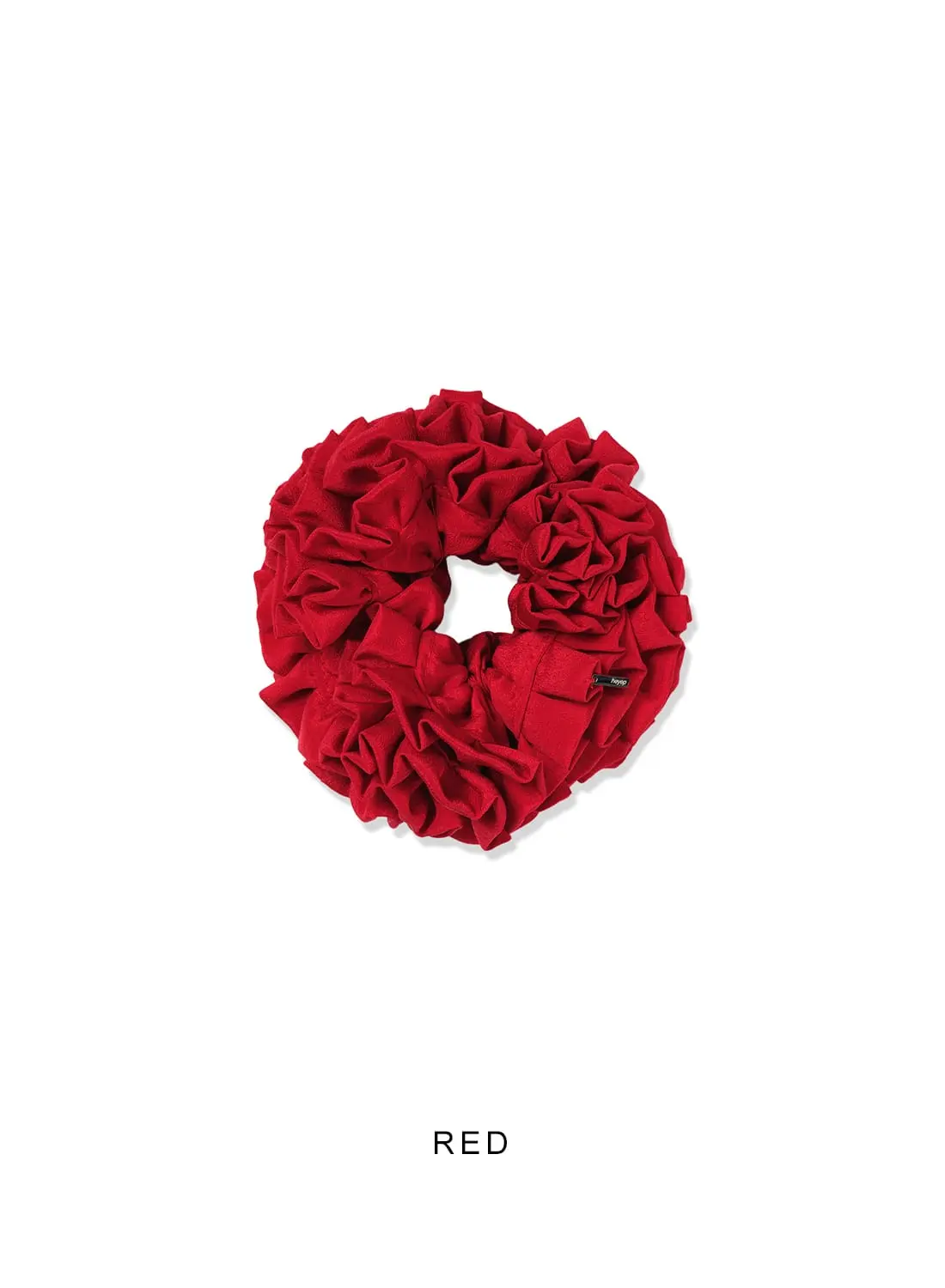 heyep(ヘイップ)/Jersey Ruffled Scrunchie(ジャージー ラッフル
