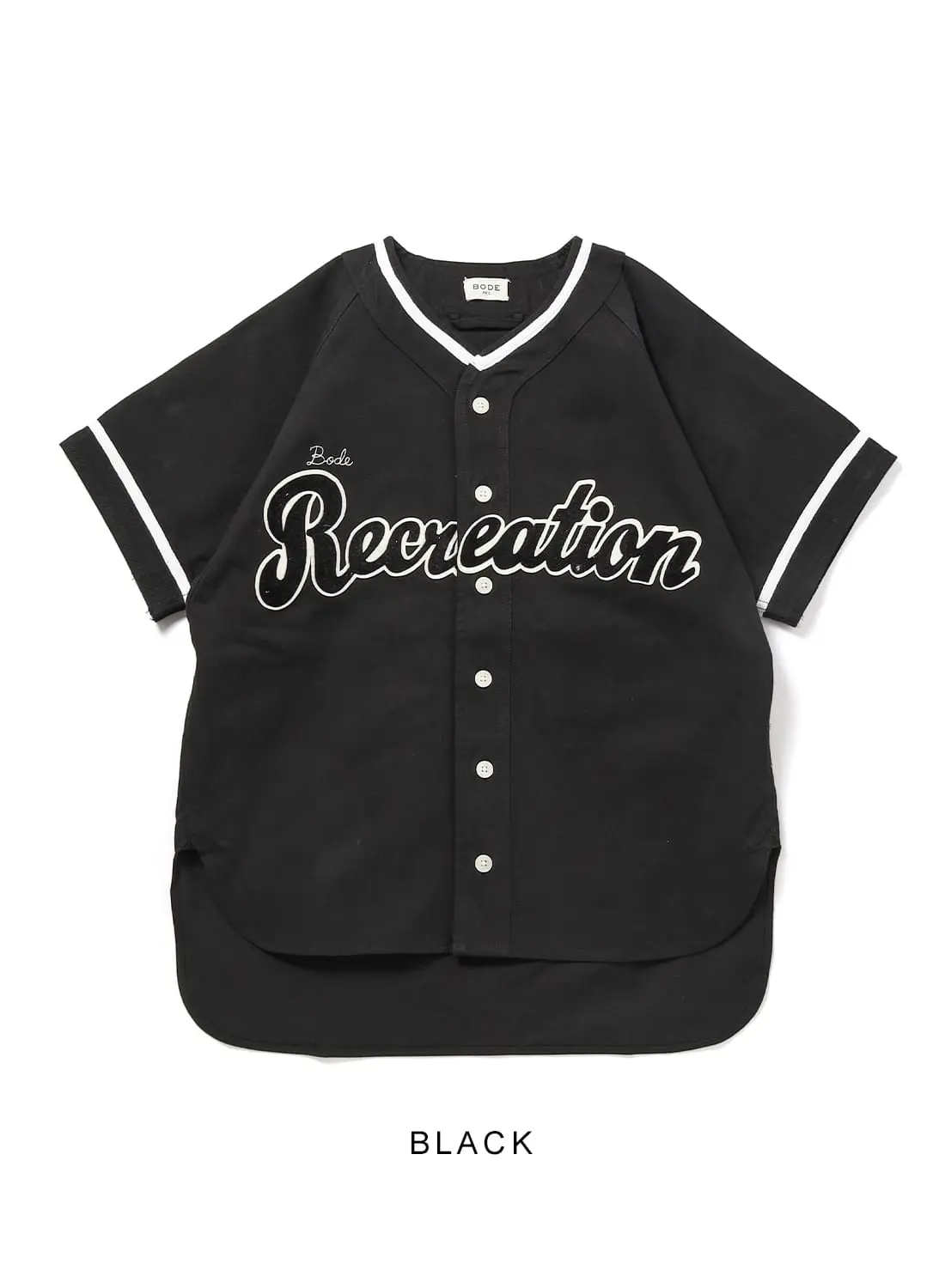 BODE（ボーディ）BASEBALL SHIRT（ベースボールシャツ）コットン