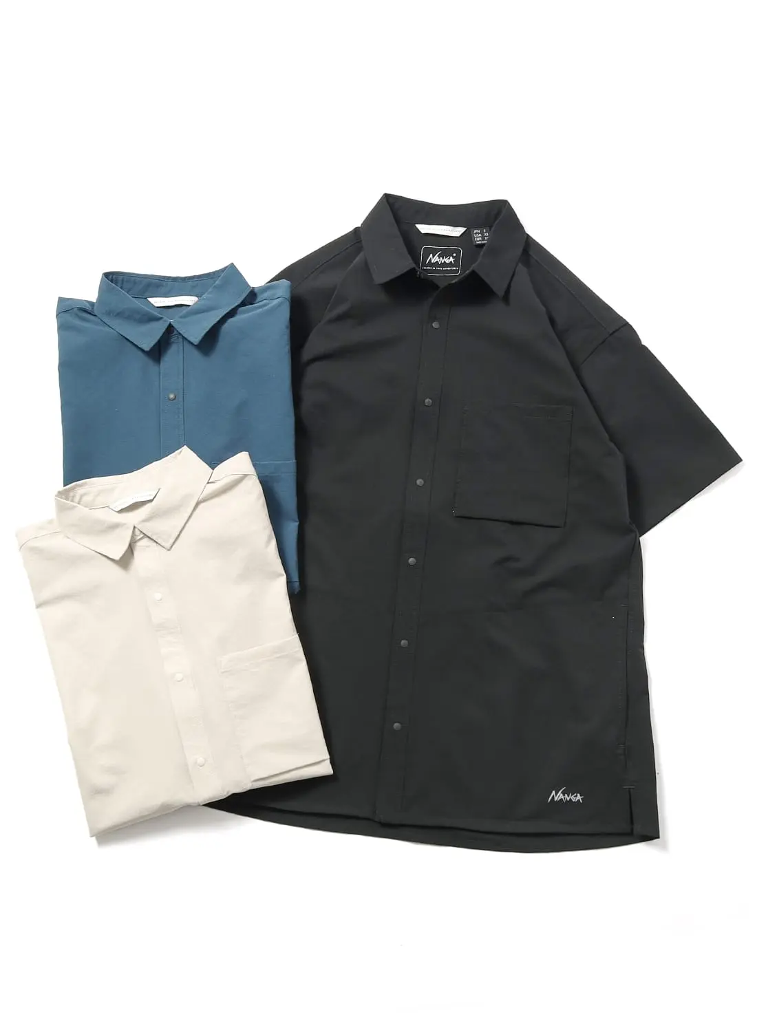 NANGA(ナンガ)/ DotAir COMFY S/S SHIRT(ドットエアー S/S