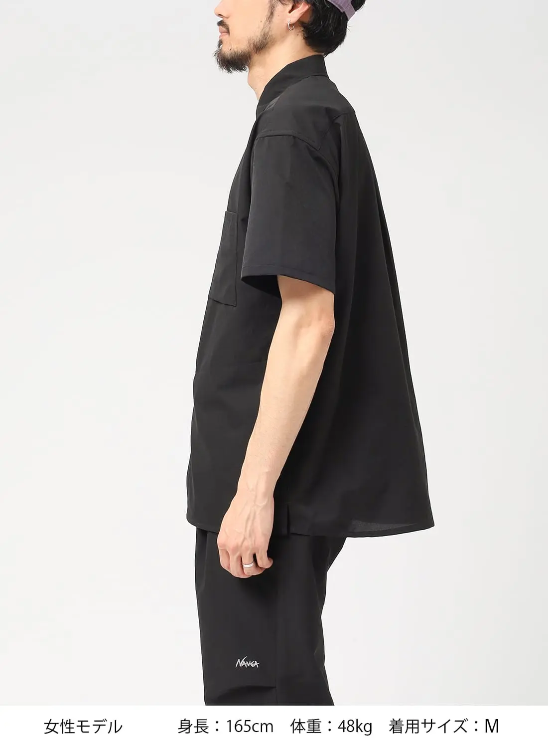 NANGA(ナンガ)/ DotAir COMFY S/S SHIRT(ドットエアー S/S