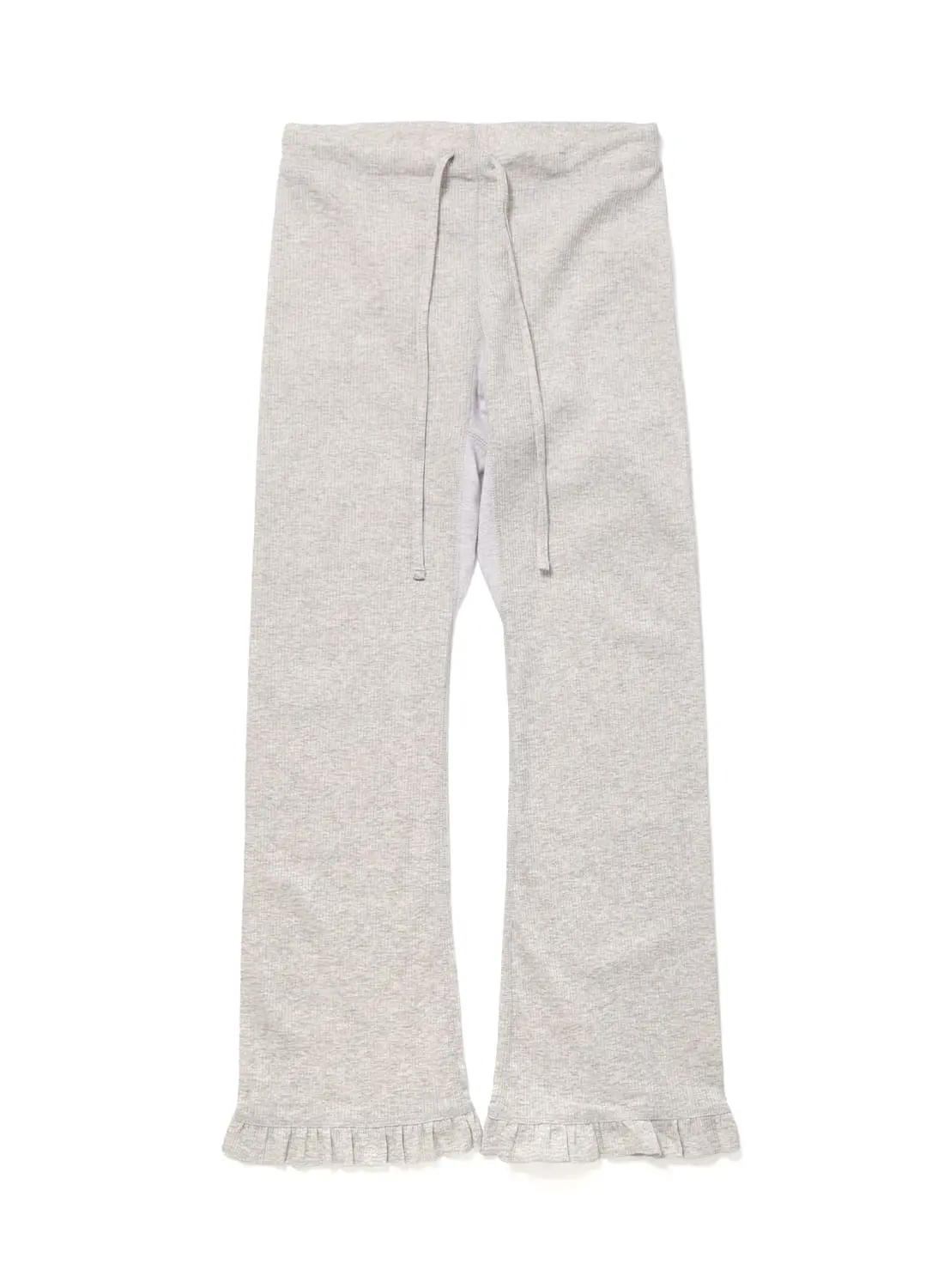 ロドリリオン　ベルベットフリルパンツ RHODOLIRION(ロドリリオン)/Ribbed Frill Pants(リブド フリル