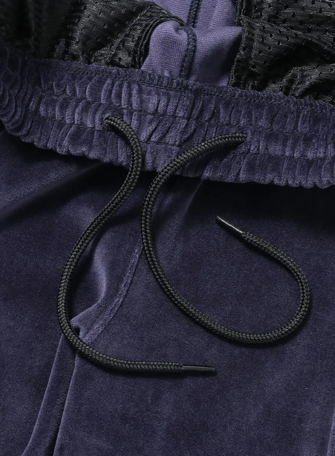 Needles PU280 コットンポリ ベロア ナロー トラックパンツ S Needles [ニードルズ] ベロア ナロートラックパンツ [RW325