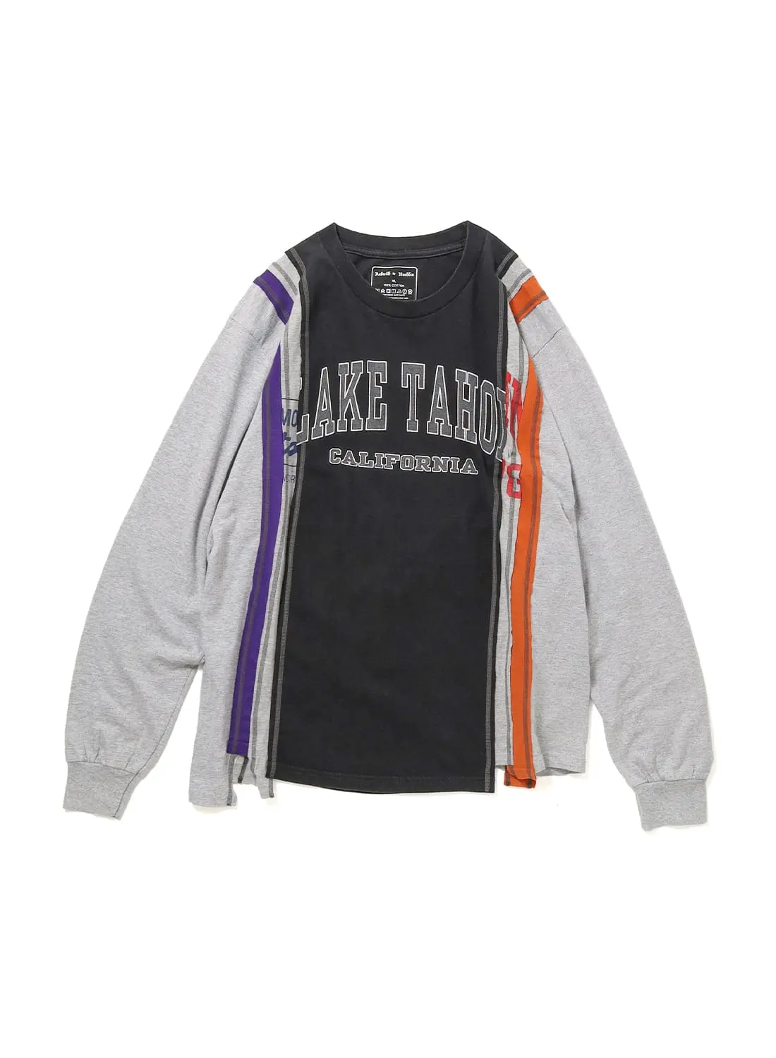 リビルドバイニードルズ×ディーシーシューズ 7 カットTシャツ リビルド バイ ニードルズ/Rebuild By Needles 7 Cut Wide Tee