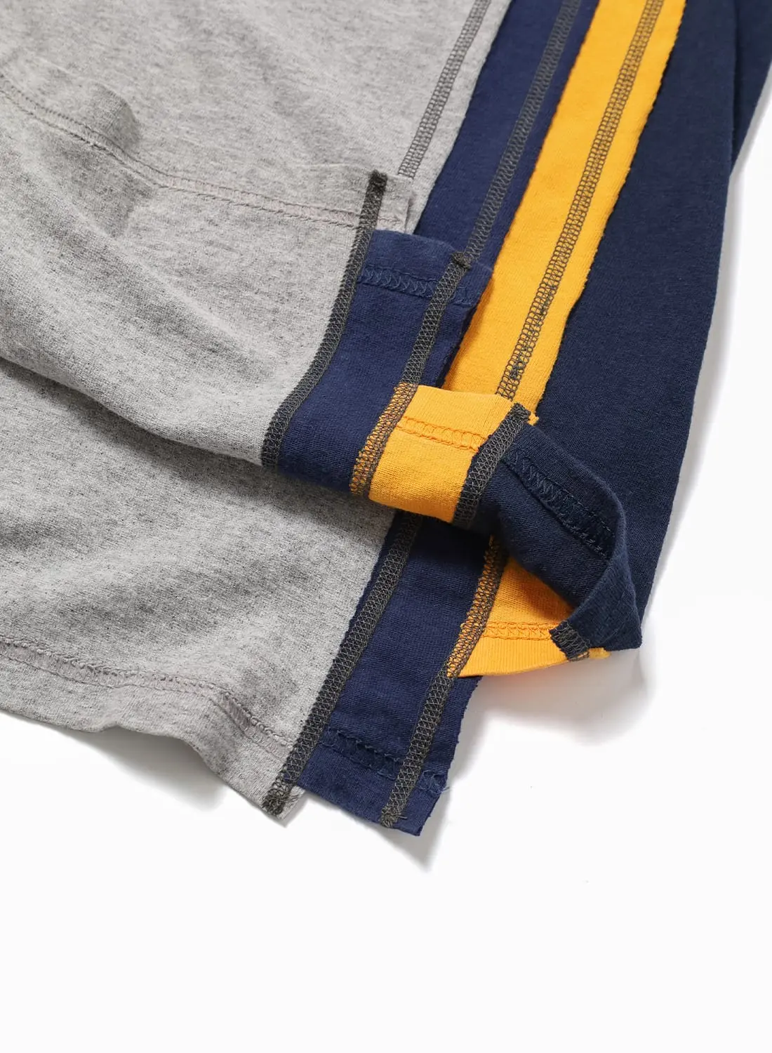 7 CUT L/S TEE - COLLEGE/SIZE:XS|7カット ロングスリーブティー XS