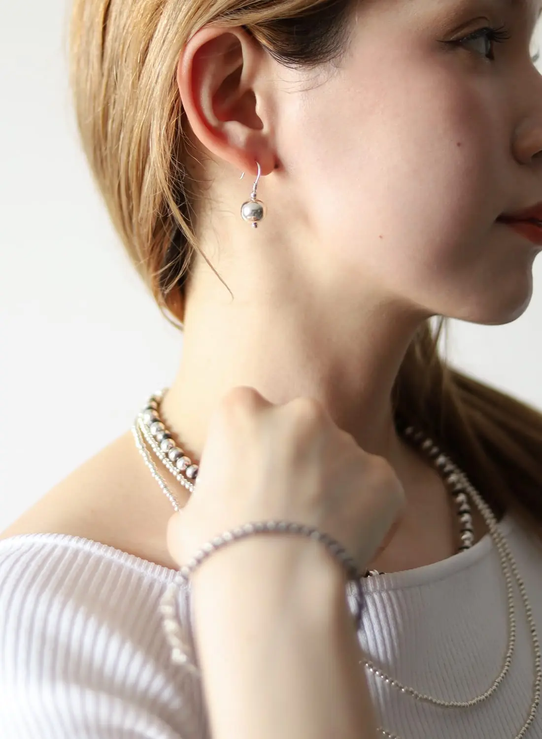 Plage ERICKA NICOLAS BEGAY/ ピアス(両耳用) plage（プラージュ）の「ERICKA NICOLAS BEGAY/エリッカ
