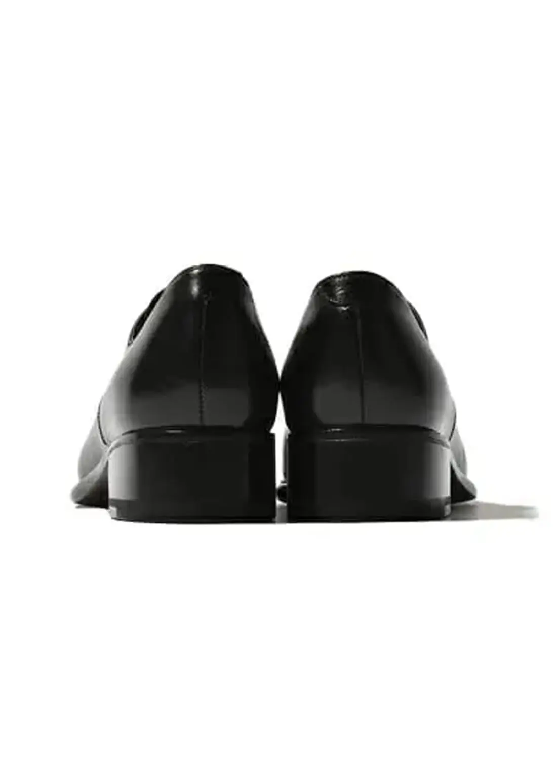 Le Yucca’sブラックローファー 37 Enzo Bonafé レユッカス Le Yucca's Uチップ レザー シューズ 革靴 本革
