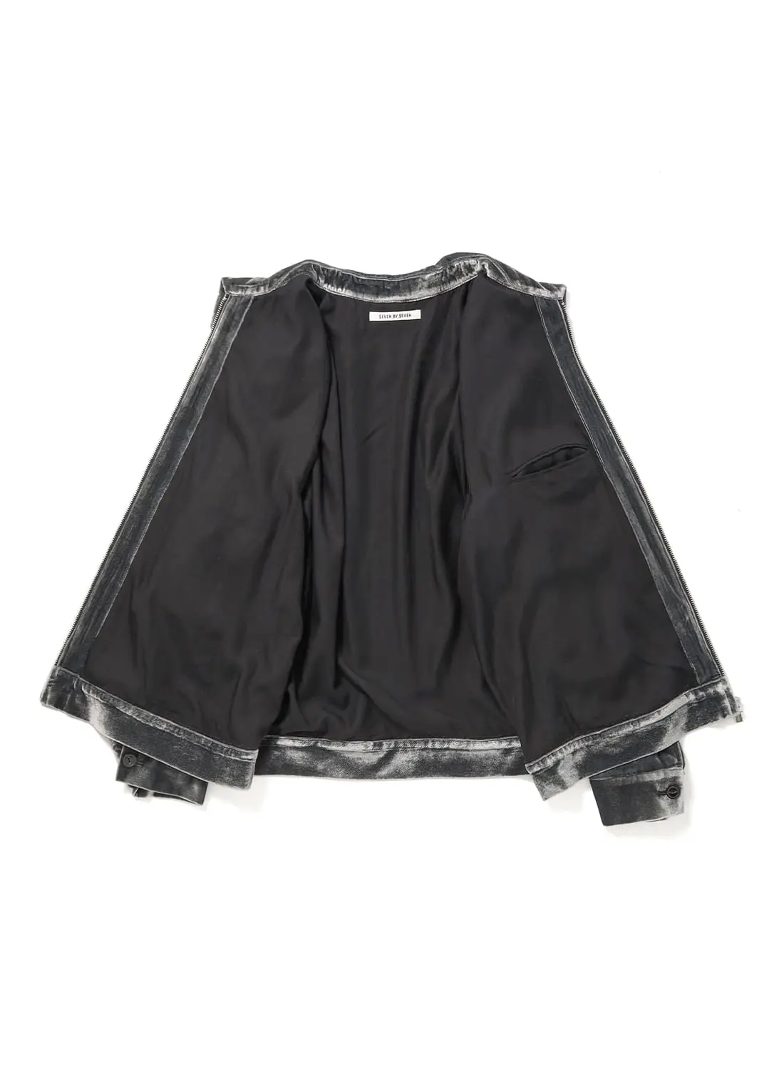 【soerte】ベルベットテーラードジャケット/ベルベットスラックス　セット販売 soerte（ソエルテ）の「Oversize 6B velvet tailored jacket