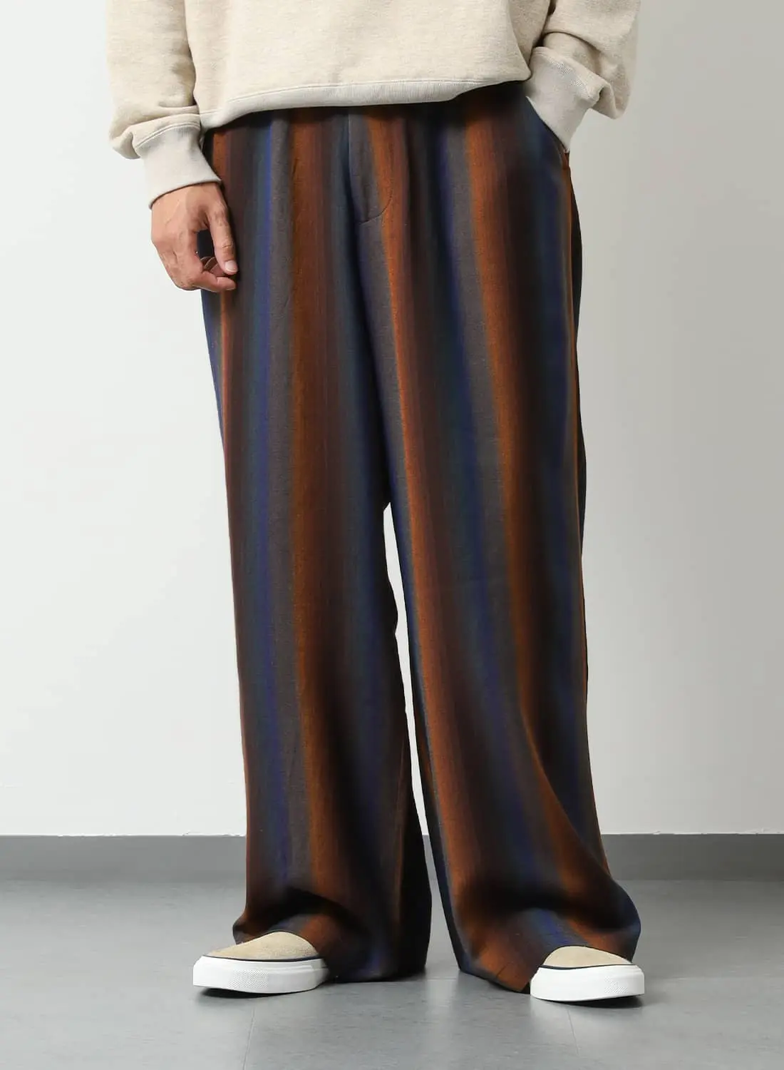 SEVEN BY SEVEN（セブンバイセブン）WIDE EASY TROUSERS‐Wool