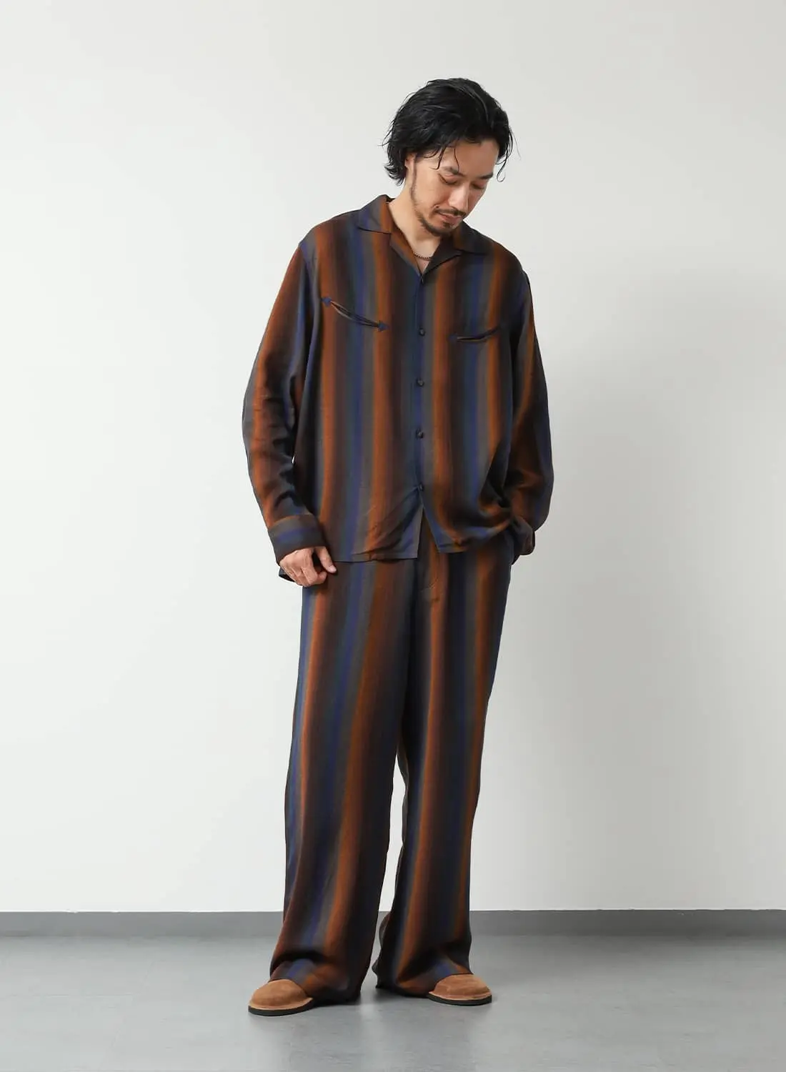 SEVEN BY SEVEN（セブンバイセブン）WIDE EASY TROUSERS‐Wool