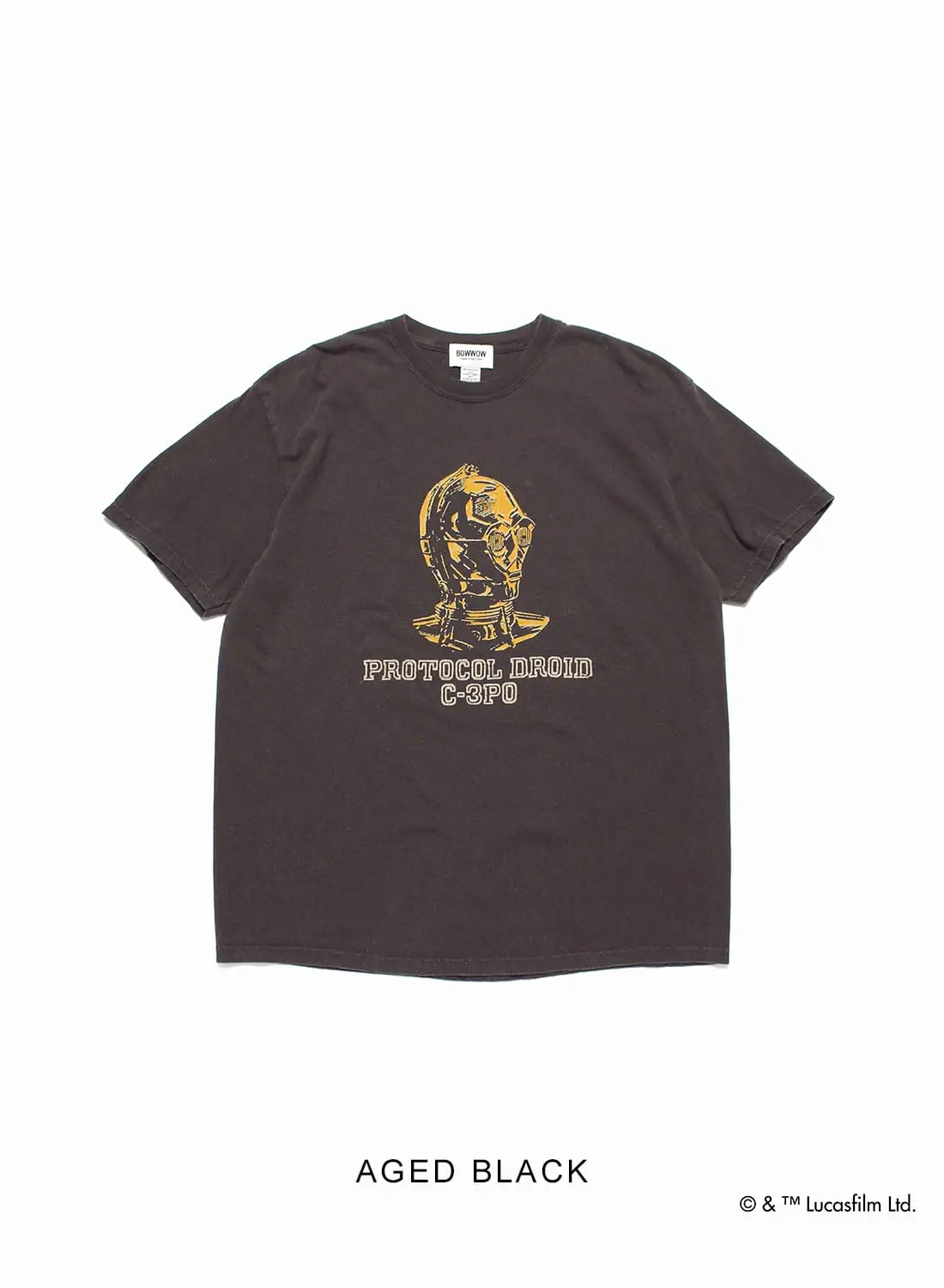 トップス bowwow Limited to 100 pieces C3-PO TEE bw252-c3t-c1.jpg