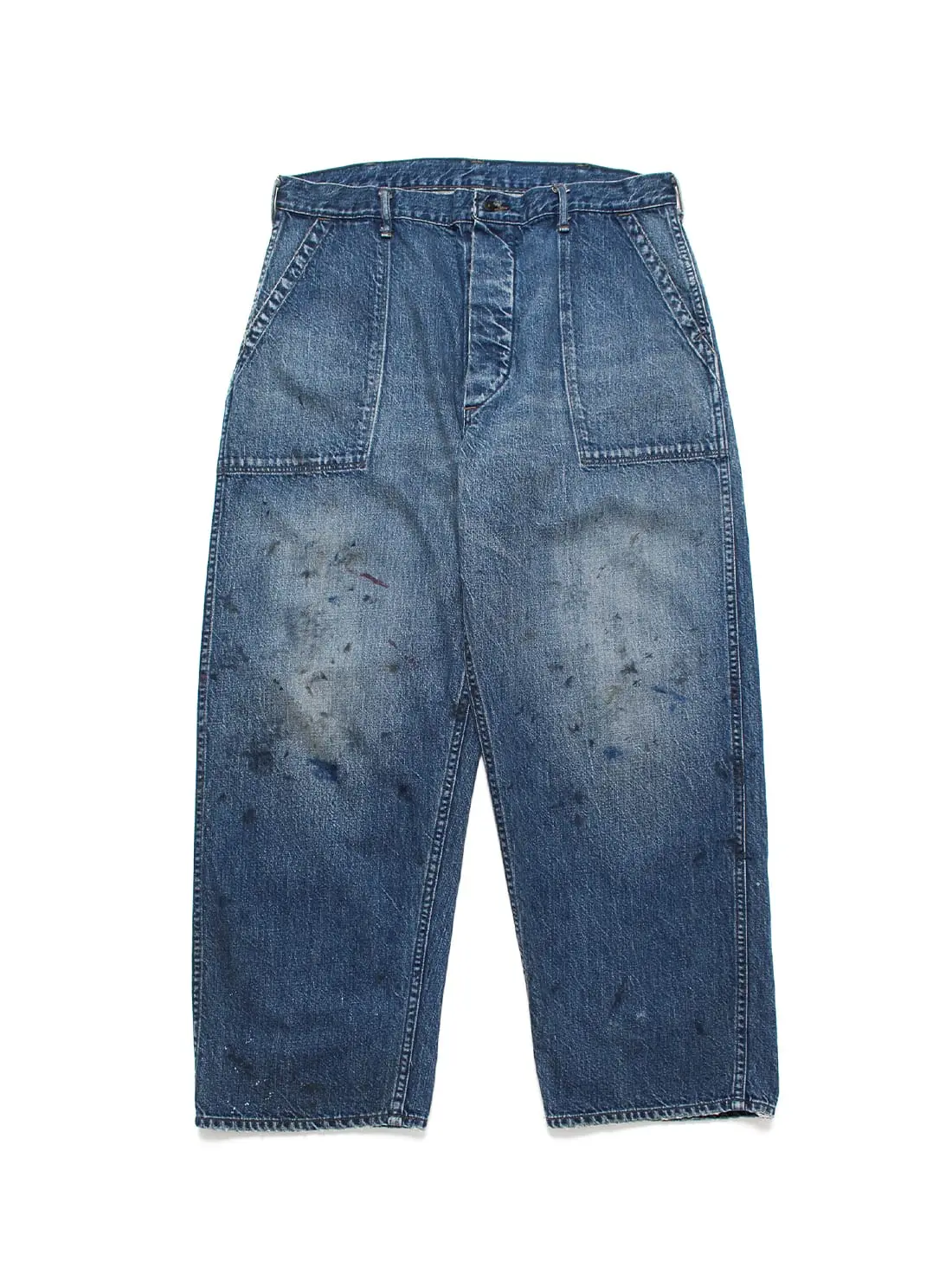 BOWWOW(バウワウ) US NAVY デニムトラウザーズ　XL BOW WOW（バウワウ）M-44 DENIM TROUSERS（M-44 デニム