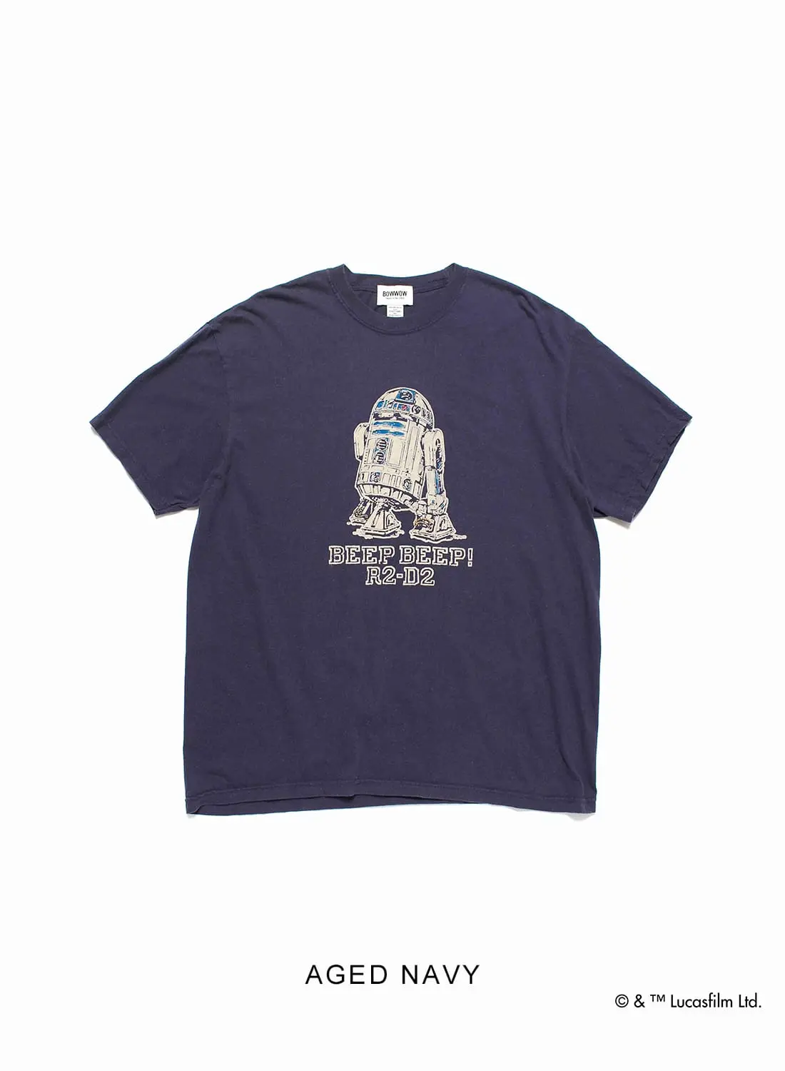 BOW WOW バウワウ　Tシャツ 7月26日(土)11時販売開始】BOW WOW（バウワウ）R2-D2 TEE（R2-D2