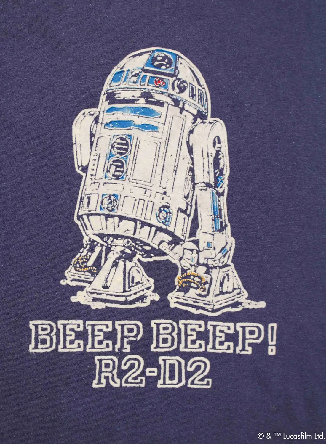 BOWWOW バウワウ R2-D2 TEE Tシャツ エイジング ネイビー XL R2-D2/TEE Tシャツ-バウワウ 通販 BOW WOW 店舗-SOWLD