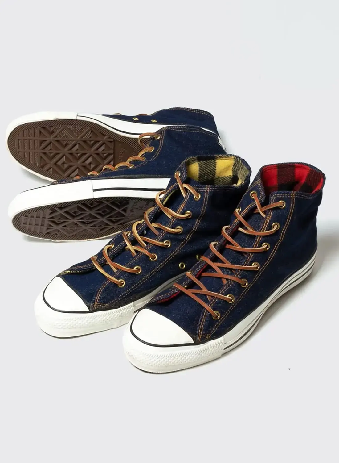 ８０年代　コンバースオールスター　デニム　ハイカット　ニーハイ　ワンスター CONVERSE(コンバース)ニーハイ デニム オールスター ALLSTAR