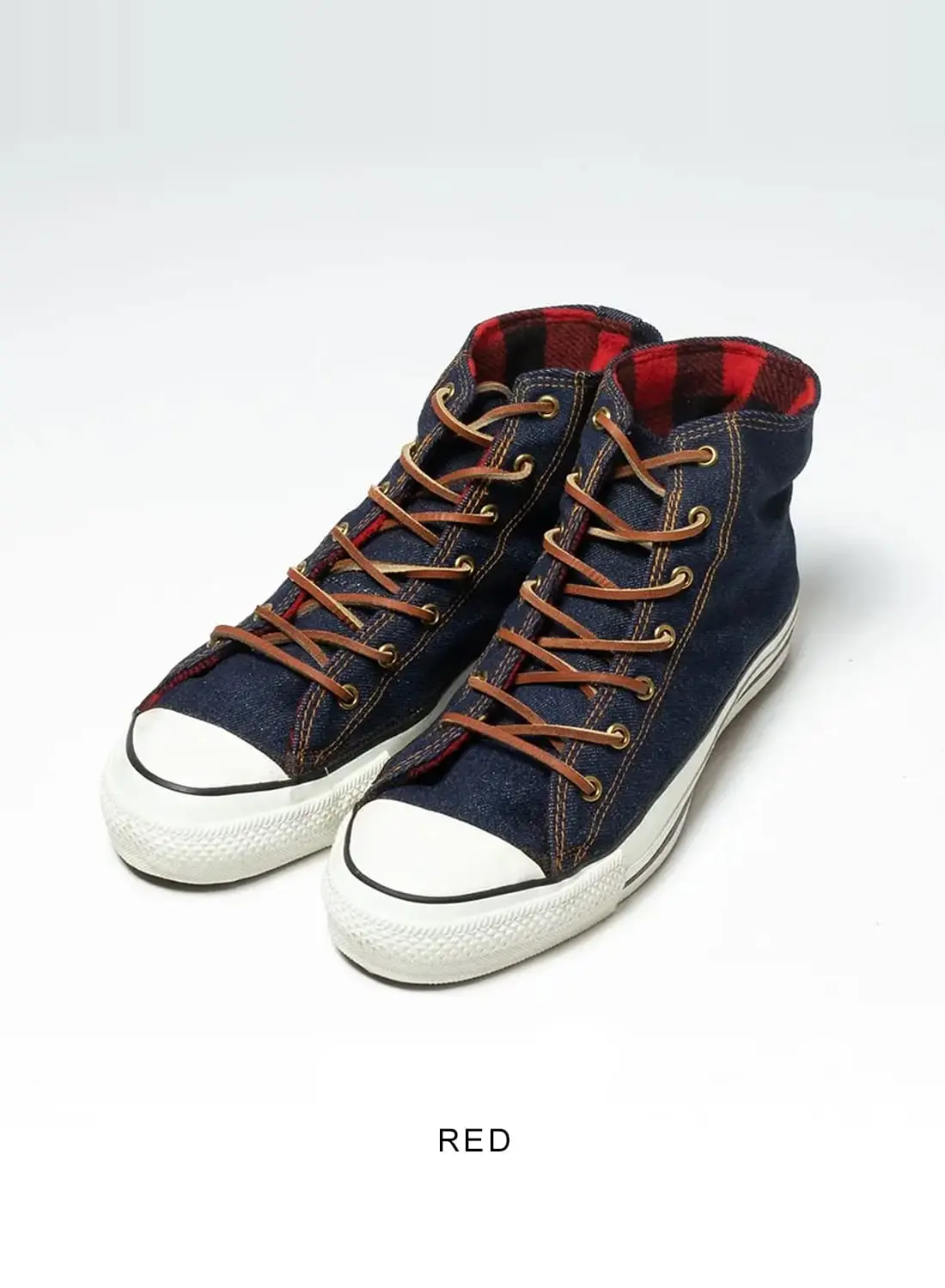 ８０年代　コンバースオールスター　デニム　ハイカット　ニーハイ　ワンスター CONVERSE(コンバース)ニーハイ デニム オールスター ALLSTAR