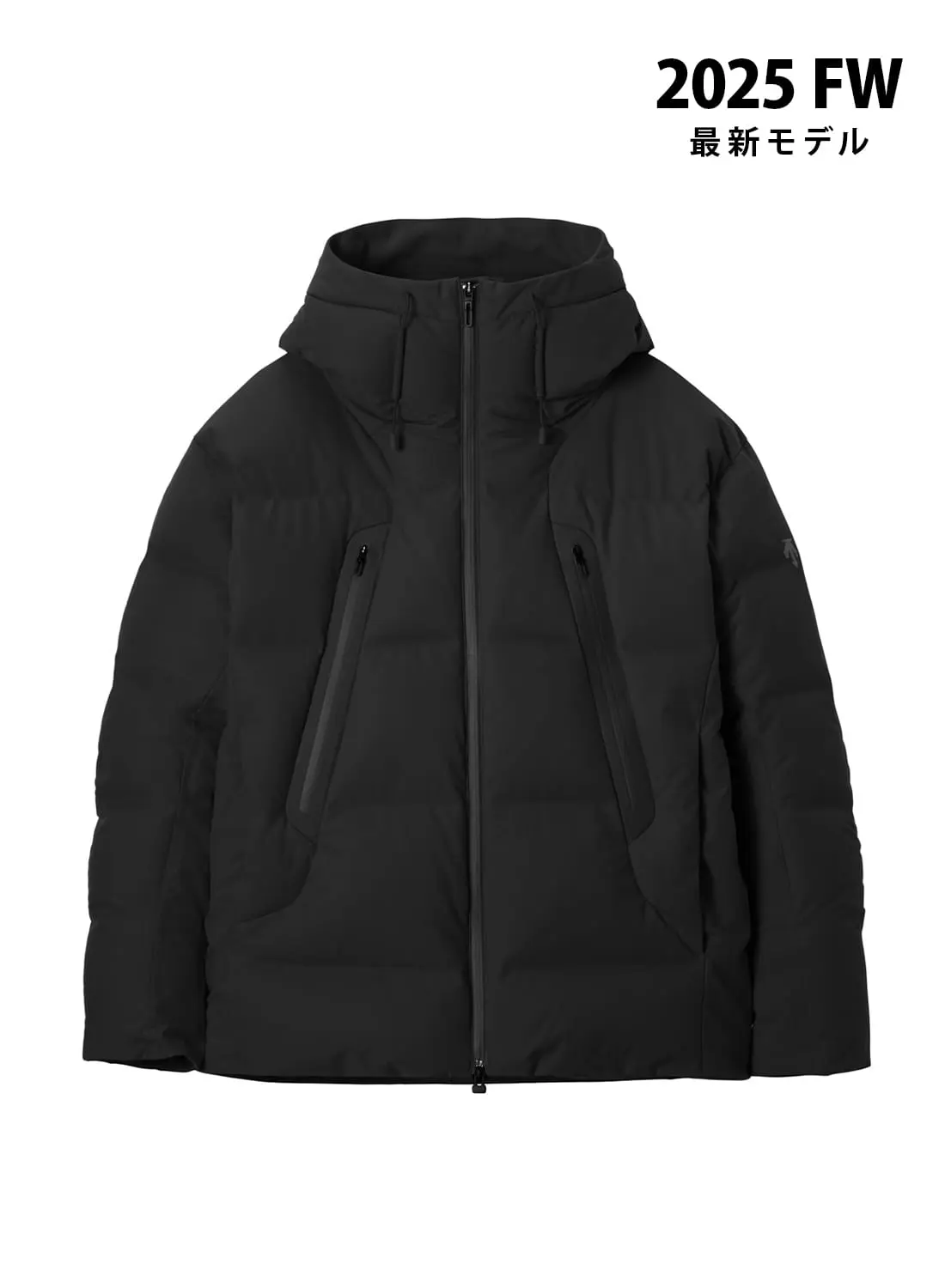 【美品】デサント　オルテライン　ドライバーズジャケット　黒　L DESCENTE ALLTERRAIN（デサント オルテライン）MIZUSAWA DOWN