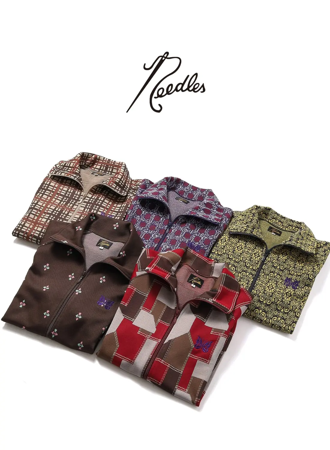 NEEDLES（ニードルズ）Track Jacket - Poly Jacquard（トラック