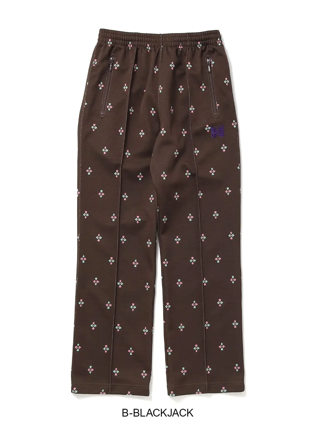 Needles/ニードルズ ジャカード素材 トラックパンツ NEEDLES(ニードルズ)TRACK PANT - POLY JQ.(トラックパンツ ジャ