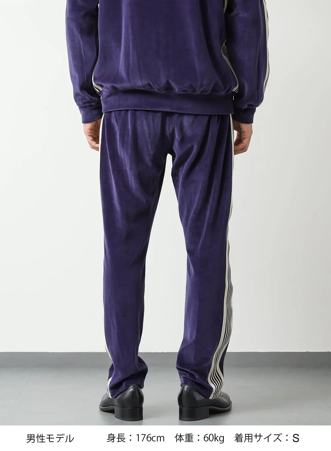 NARROW TRACK PANT - C/PE VELOUR|ナロー トラックパンツ - コットン