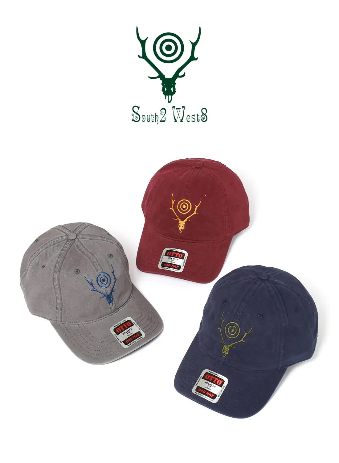 South2West8 OTTO STRAP BACK CAP 2色セット 000000021152_MbM26f2.jpg