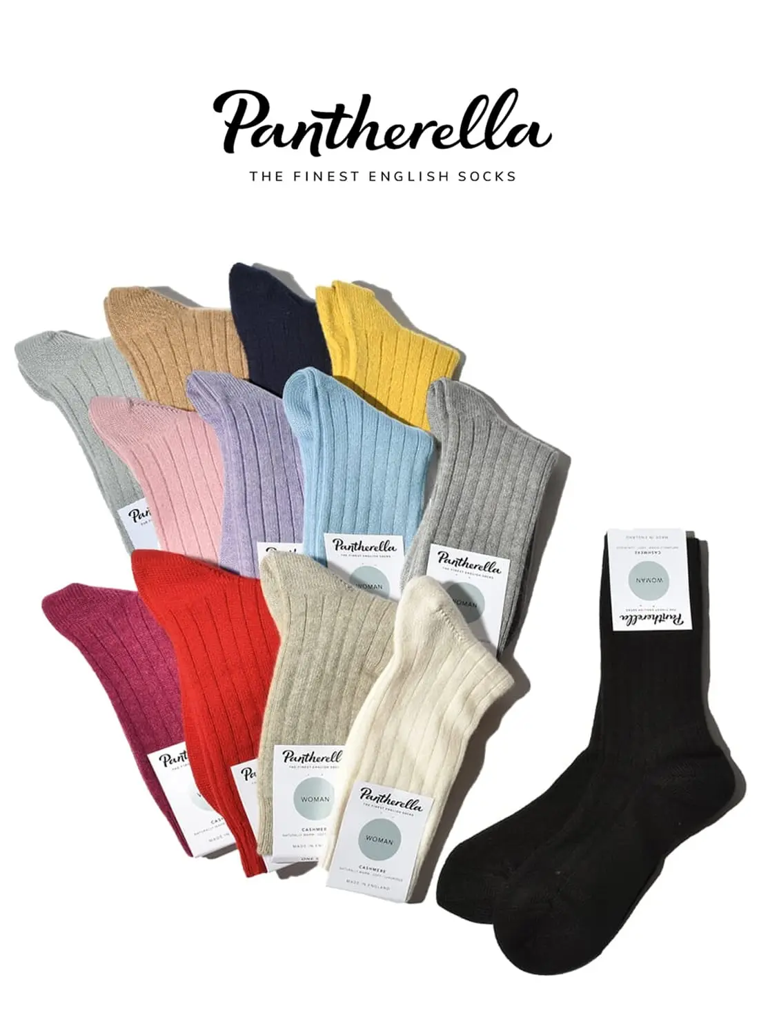 新品 Pantherella パンセレラ カシミア ソックス 靴下 セット PANTHERELLA/CASHMERE SOCKS|カシミア ソックス レディース W750