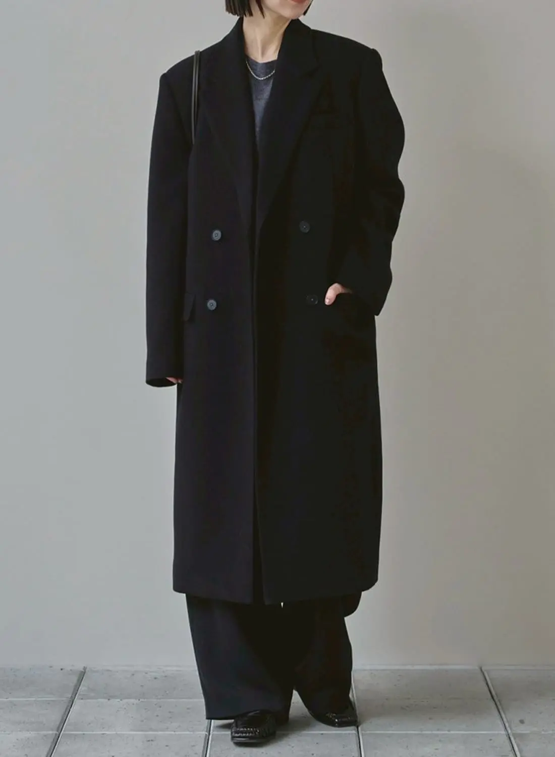 WOOL 100% CHESTER COAT|ウール チェスター コートウール チェスター