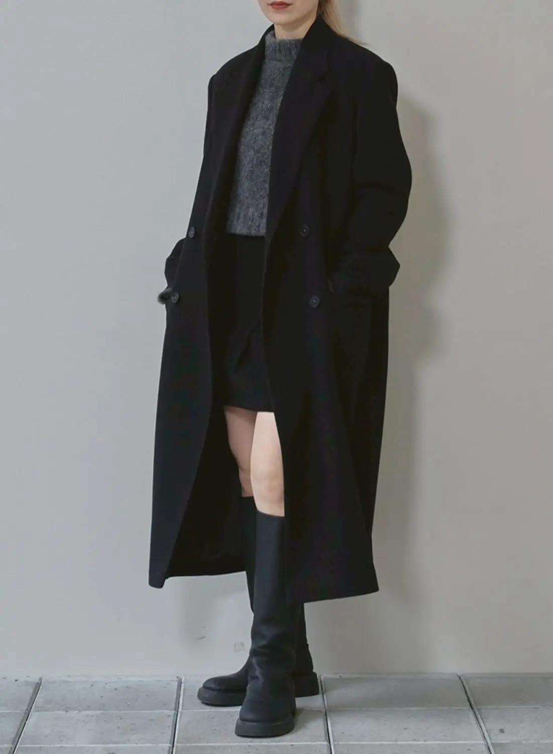 WOOL 100% CHESTER COAT|ウール チェスター コートウール チェスター
